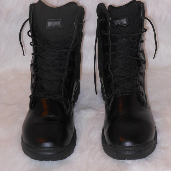 MAGNUM TECHNOLOGY Other - MAGMUM TECHNOLOGY BLACK LEATHER ANKLE BOOT SIZE 12